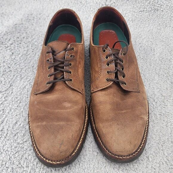 HS Trask Mens Work Oxfords Sz 12 Brown Lace Up Casual Dress Shoes Outdoor - Picture 9 of 9